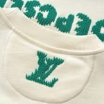 Embroidered Signature Sweatshirt In Light Beige 1Ak6I2 – Sk799