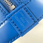 Alma Bb Bag Ocean Blue Cowhide Leather M29125