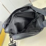 Alpha Messenger Bag Black Monogram Shadow Calfskin Leather M28785