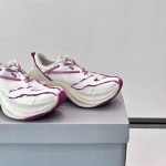 Jet Sneakers In White And Purple – Bb328