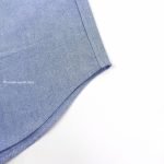 Logo Cotton Shirt In Blue – Sh457