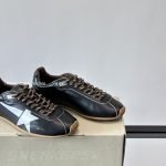 Marathon Speed Suede Star Trainers In Black – Ggdb62