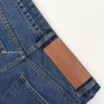 Anagram Baggy Denim Pants In Blue