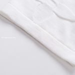 Monogram Short-Sleeved Cotton Crewneck In White 1Aiwfu