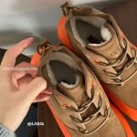 Neumel Weather Hybrid Boots In Brown And Orange