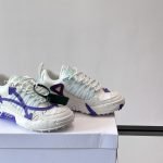 Odsy-2000 Sneakers In White And Purple – Ow89