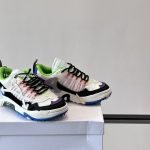 Odsy-2000 Sneakers In White, Black And Blue – Ow94
