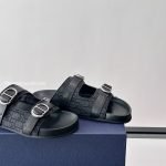 Aqua Sandals Black Oblique Jacquard – Cd512