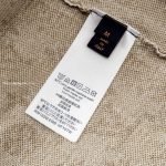 Raffia Monogram T-Shirt In Brown