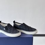 Saltwind Slip-On Sneakers Black Oblique Jacquard – Cd506