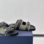 Aqua Sandals Black Suede Calfskin – Cd509