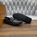 Silverstone Moccasins Black Monogram-Embossed Calf Leather 1Ahrrw