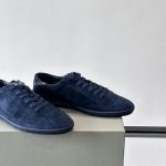 Suede Sneakers In Blue