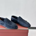 Summer Anton Walk Loafers In Navy Blue – Lr87