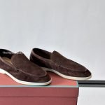 Summer Walk Loafers Brown Suede – Lr92