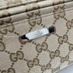 Tag Large Backpack Sand And Brown GG Canvas