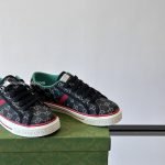Tennis 1977 GG Supreme Jacquard Sneakers Black Denim – Gc558