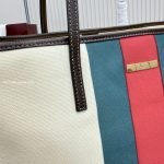 Tribeca Large Tote Bag With Charm Natural Washed Canvas