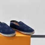 Bidart Espadrilles Blue Monogram Jacquard 1Ahqug