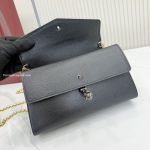 Dionysus Small Shoulder Bag Black Leather