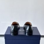 Granville Loafers Black Smooth Calfskin And Black Oblique Jacquard – Cd499
