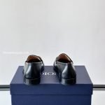 Granville Loafers Black Smooth Calfskin With Beige And Black Oblique Jacquard – Cd489