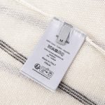 Homme Off-White Striped Jersey T-Shirt