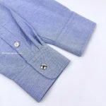 Logo Cotton Shirt In Blue – Sh457