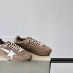 Marathon Speed Suede Star Trainers In Brown – Ggdb61