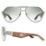 Maybach The King Iii Sunglasses In Silver And Brown – Sg261