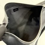 Mega Web Trademark Medium Crossbody Bag Black Soft Calf Leather