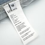 Anagram Baggy Denim Pants In Blue
