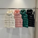 Moncler Ania Hooded Down Gilet In White