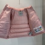 Moncler Enfant Maire Down Jacket In Pink