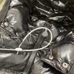 Moncler Enfant Moka Down Coat In Black
