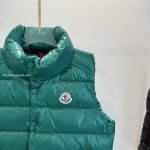 Moncler Enfant Tib Down Vest In Green