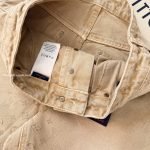 Monogram Denim Skate Pants In Camel 1Ajtwq