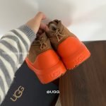 Neumel Weather Hybrid Boots In Brown And Orange
