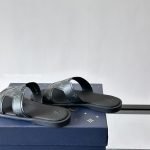 Oasis Mules Black Calfskin Monogram Eclipse 1Acrpd