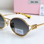 Oval Frame Gold-Tone Sunglasses Smu52Ys – Sg200