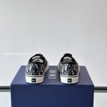 Saltwind Sneakers Beige And Blue Oblique Embroidered Cotton – Cd503