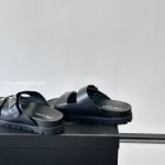 Straps Buckle Sandals In Black – Pds43