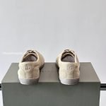 Suede Sneakers In Beige