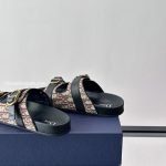 Aqua Sandals Brown Oblique Jacquard – Cd513