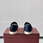 Summer Walk Loafers Blue Suede – Lr93