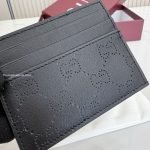 Aria Card Case Black GG Leather
