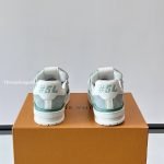 Trainer Sneakers Green Canvas 1Ak7Oh