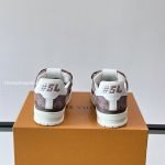 Trainer Sneakers Taupe Brown Canvas 1Akbam