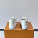 Trainer Sneakers White Grained Calf Leather 1Ajs64