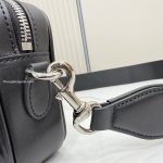 Web Trademark Mini Bag Black Soft Leather